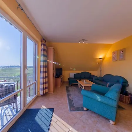 公寓 Storchenhorst - Gemuetliches Mit Kamin